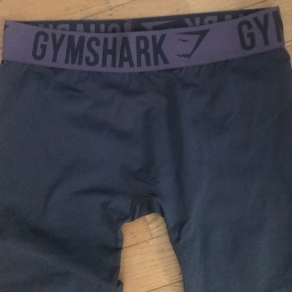 Legging Gymshark, medium, grey purple elastic